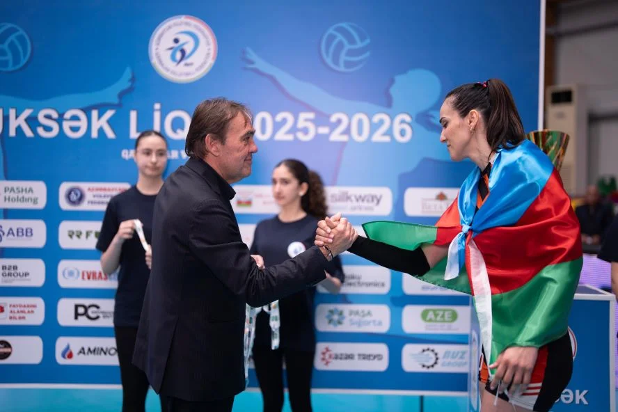 "DH Volley" Azərbaycan Yüksək Liqasının gümüş medalını qazanıb - FOTOLAR 