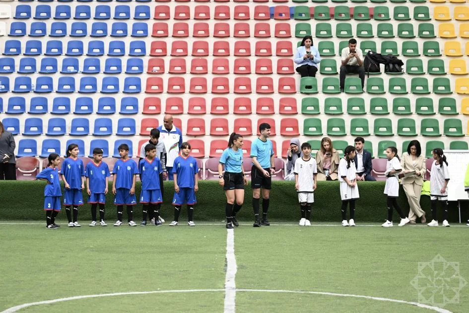 Leyla Əliyevanın təşəbbüsü ilə minifutbol turniri keçirildi 