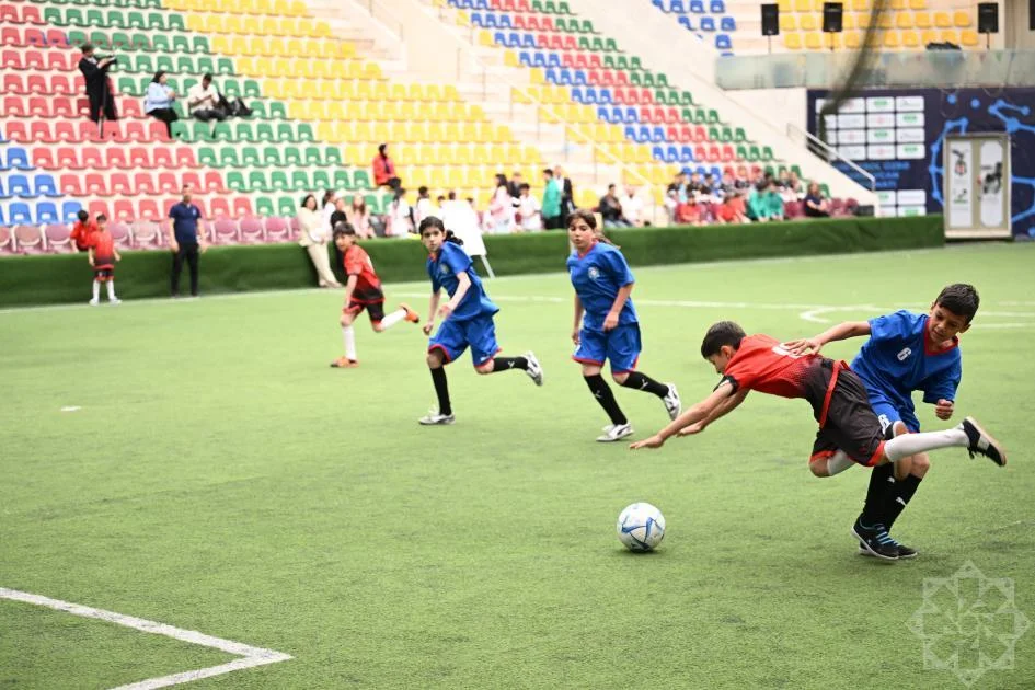 Leyla Əliyevanın təşəbbüsü ilə minifutbol turniri keçirildi 