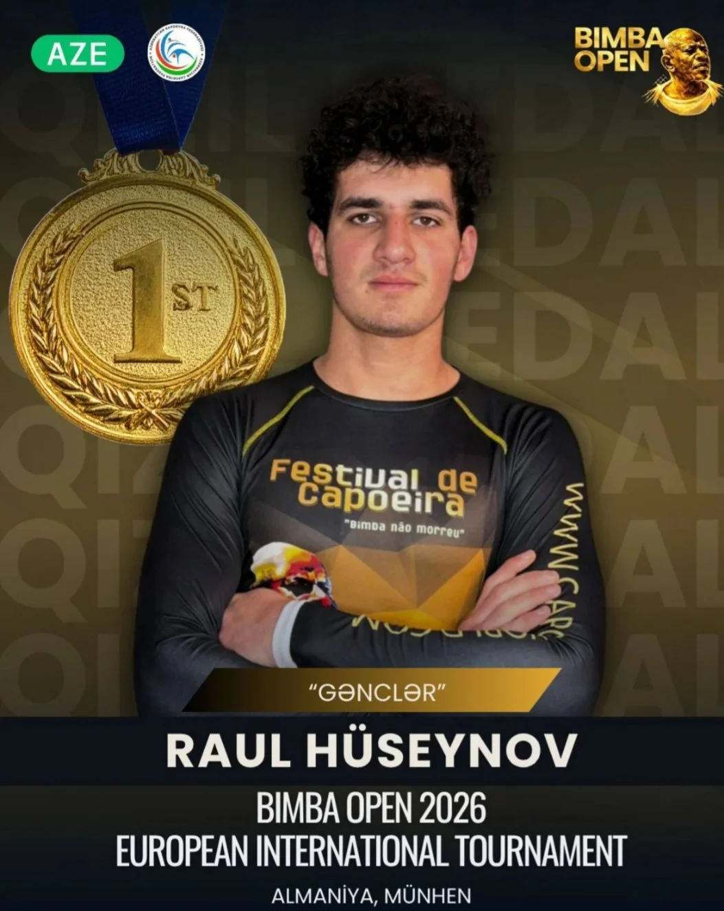 Azərbaycan kapoyreçıları Münhendə 3 medal qazandılar 