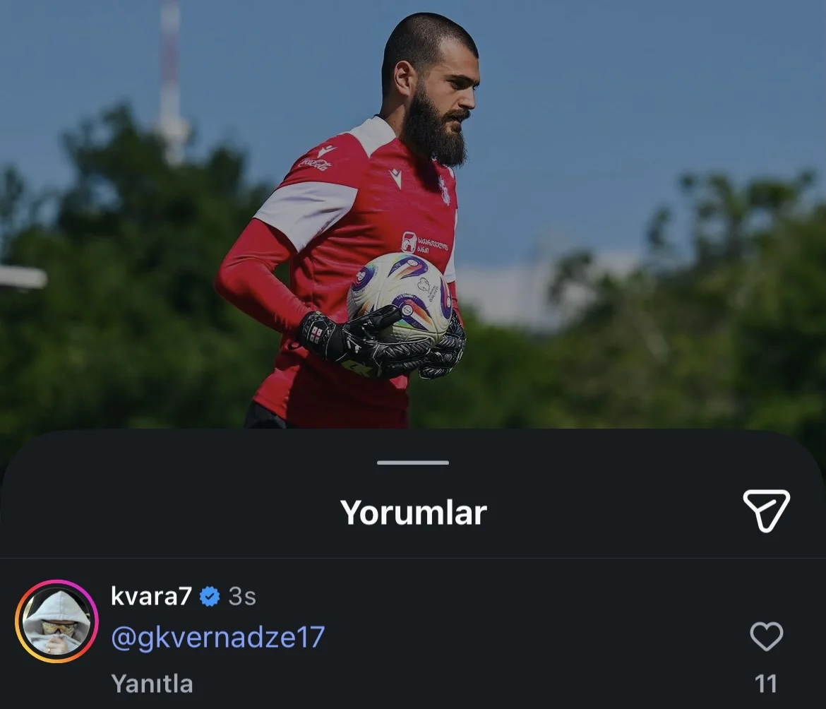 Xviça Kvarasxeliya sabiq "Qarabağ"lıya elə bir rəy yazdı ki... 