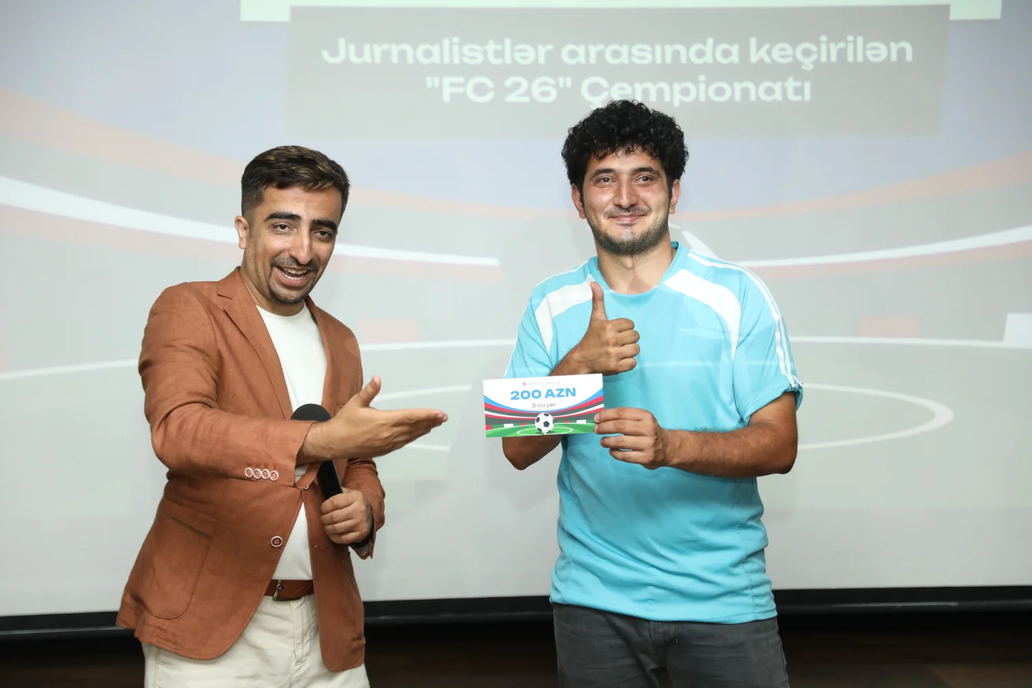 "Azərlotereya" jurnalistlər arasında "FC 26" çempionatı keçirdi - FOTOLAR 