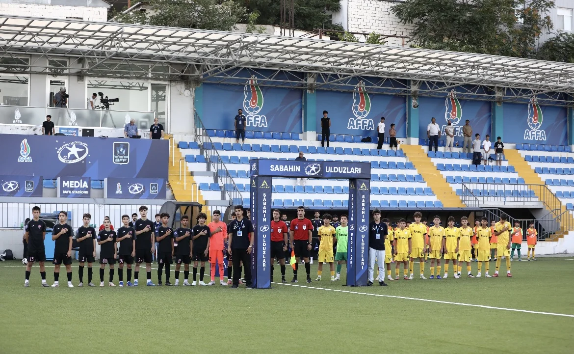 "Neftçi" - "Sabah" (U-14) matçından - FOTOLAR 