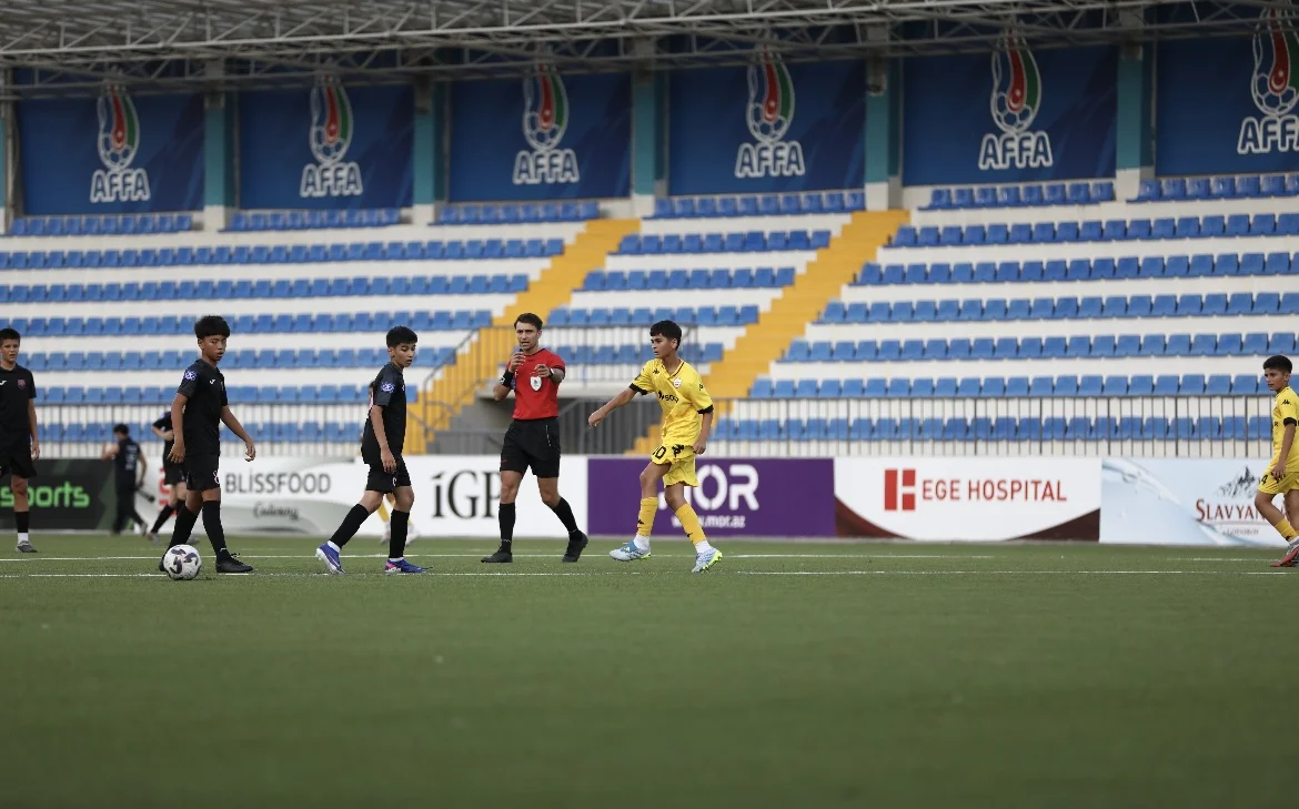 "Neftçi" - "Sabah" (U-14) matçından - FOTOLAR 
