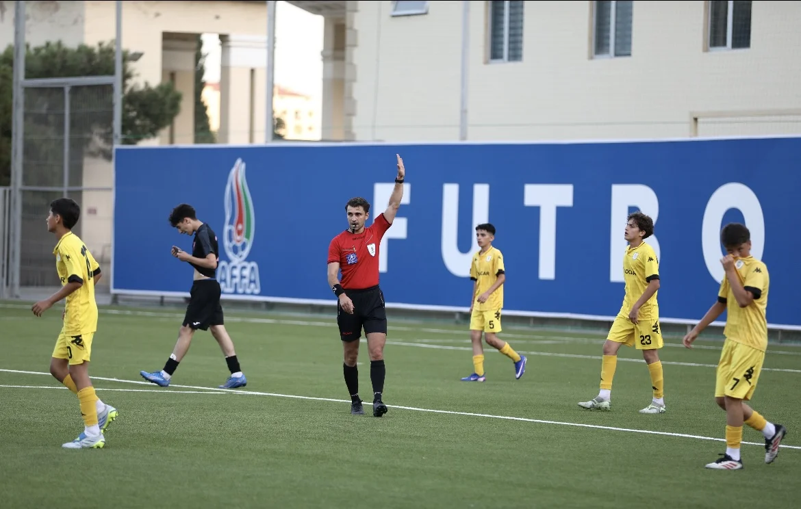 "Neftçi" - "Sabah" (U-14) matçından - FOTOLAR 