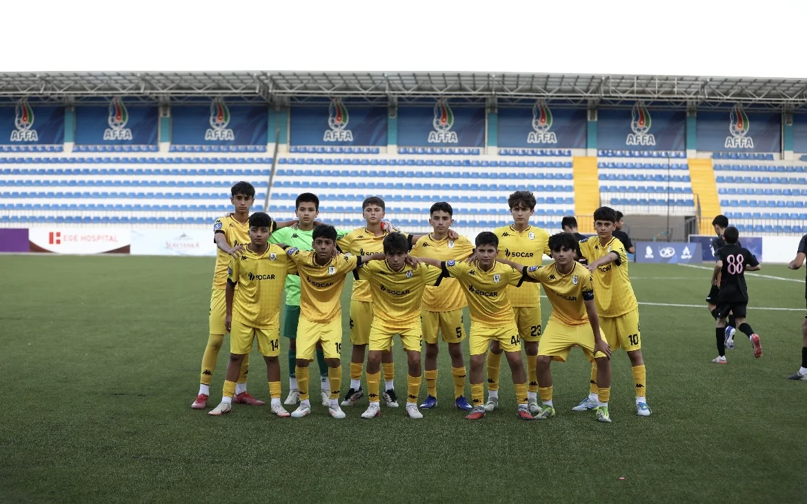 "Neftçi" - "Sabah" (U-14) matçından - FOTOLAR 