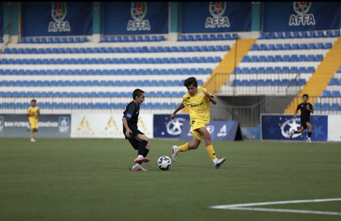"Neftçi" - "Sabah" (U-14) matçından - FOTOLAR 