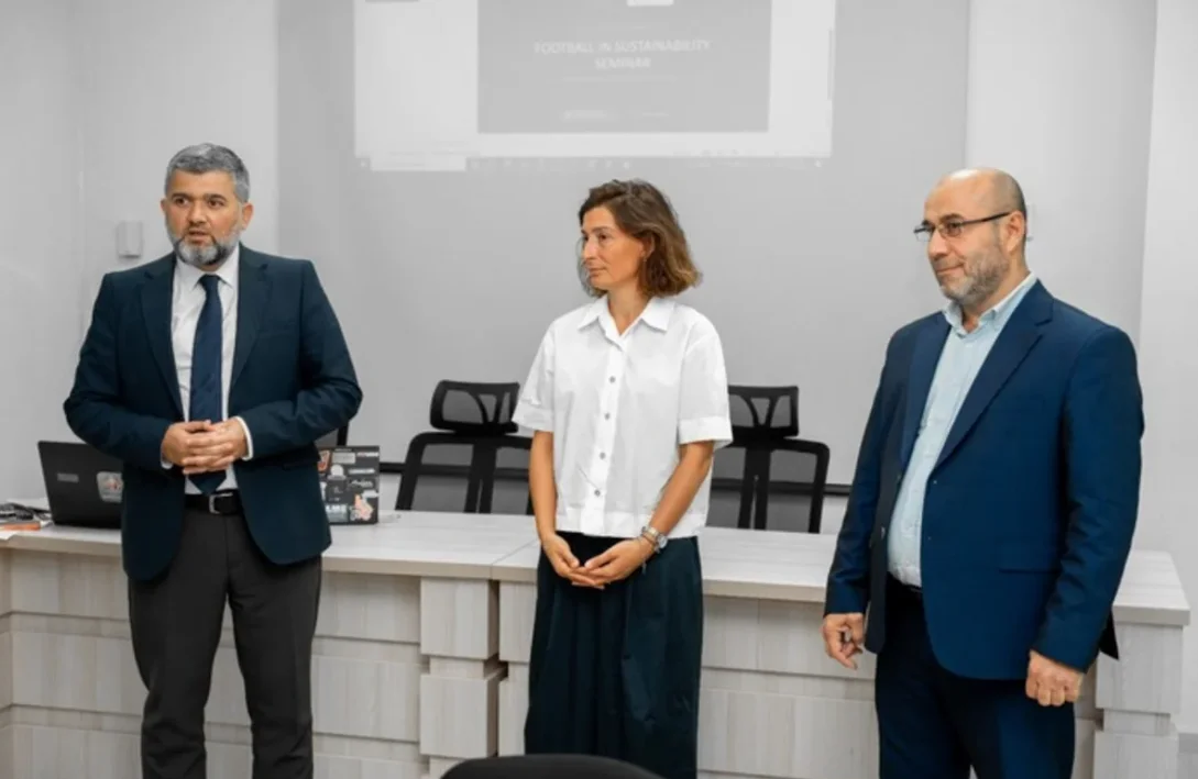AFFA Bakı İqlim Həftəsi çərçivəsində "Futbolda dayanıqlıq" mövzusunda seminar keçirdi 