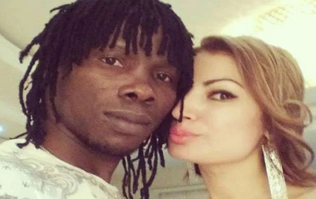 Azərbaycanlı arvadını döyən nigeriyalı futbolçu danışdı - FOTOLAR 