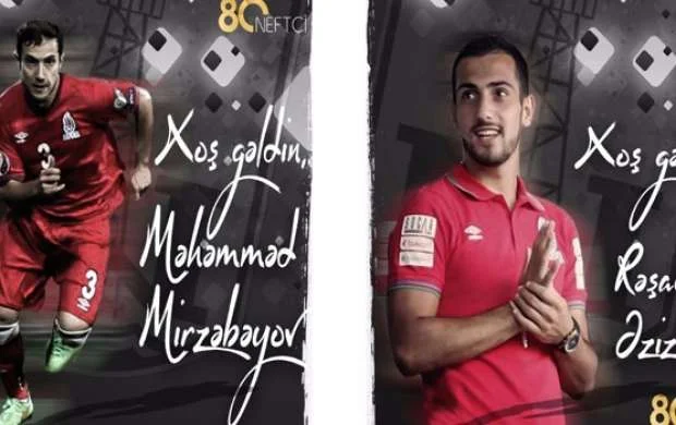 "Neftçi" 2 futbolçu transfer etdi - RƏSMİ 