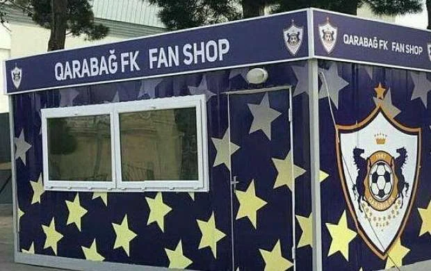 "Qarabağ" "Tofiq Bəhramov"da səyyar fan-şop açdı - FOTO 