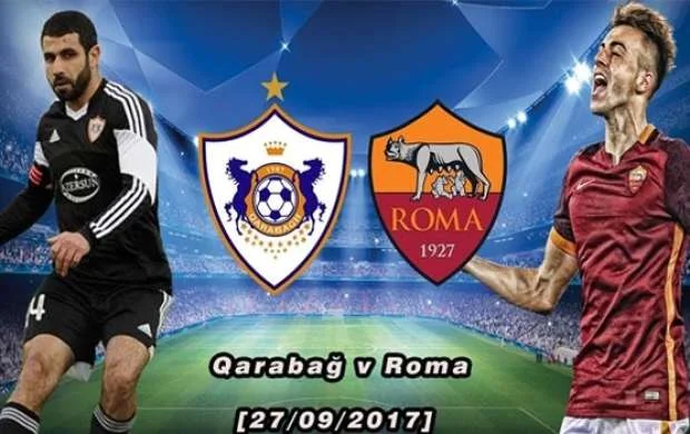 "Qarabağ" ÇL-də ilk qolunu "Roma"ya vurdu 
