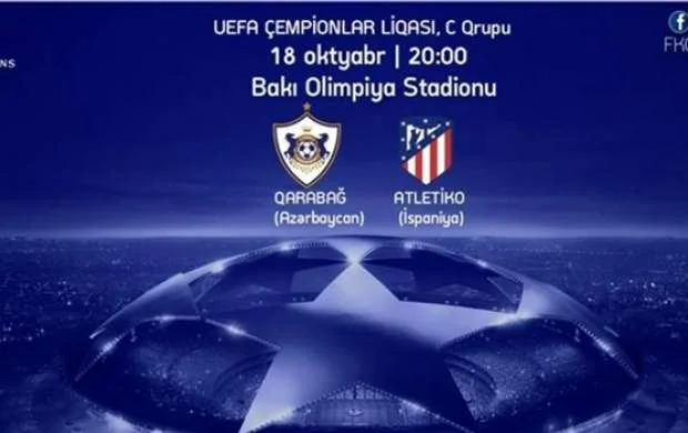 "Qarabağ" - "Atletiko" oyununun biletləri satışda 