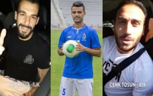 "Qalatasaray" və "Beşiktaş"ın futbolçuları Ruslan Abışovu təbrik etdi - VİDEO 