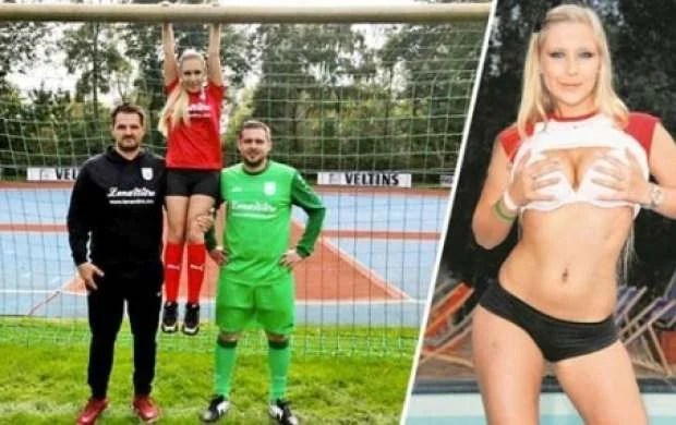 Porno ulduz kluba sponsor oldu - FOTOLAR 