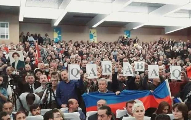 Meral Akşenerin partiyasından "Qarabağ"a dəstək - FOTO 