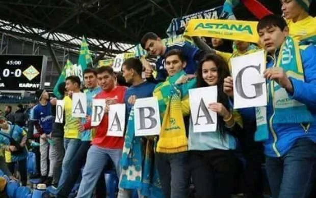 Astanadan “Qarabağ”a dəstək - FOTO 
