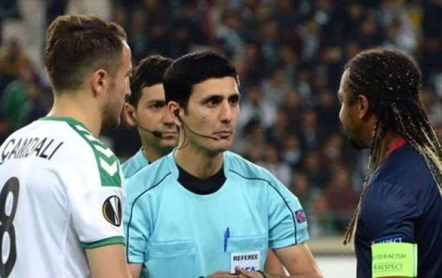 Əliyar Ağayev “Beşiktaş” - “Portu” oyununda 