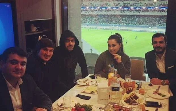 Xatirə "Qarabağ"ın oyununda paylaşdığı fotoya görə tənqid olundu 