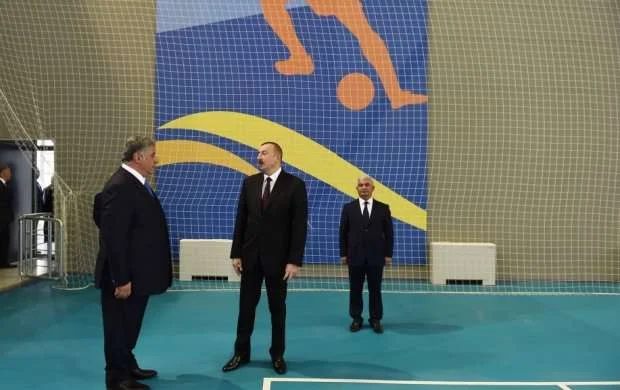 Prezident Olimpiya Kompleksinin açılışında iştirak edib - FOTOLAR 