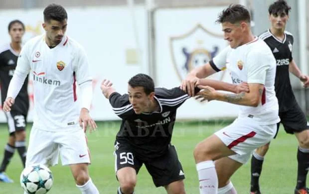 "Qarabağ" "Roma"ya 3 qolla uduzdu 