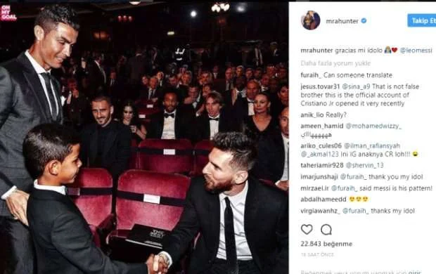 Ronaldoya ən ağır zərbə ailəsindən gəldi: "Kumirim Messi..." - FOTO 