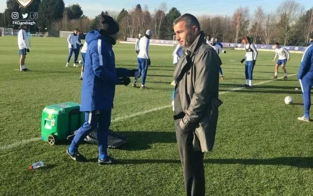 "Qarabağ"dan Qurbanovun London səfəri ilə bağlı açıqlama - FOTOLAR 