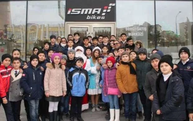 Məktəblilərin Yeni İl Olimpiadası başladı - FOTOLAR 