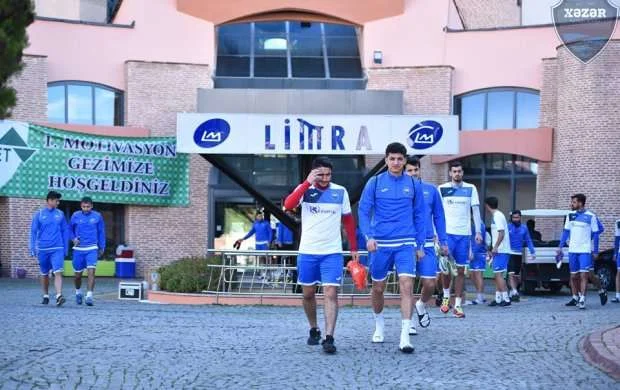 "Xəzər"in Antalya hazırlığı - FOTOLAR 