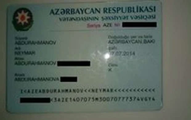 Azərbaycanda ata oğlunun adını Neymar qoydu - FOTO 