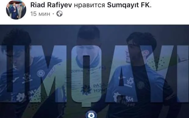 Rəfiyev pul qazandığı futbolçulara qarşı: “Sumqayıt”ı təyinatından sonra “bəyənib” 