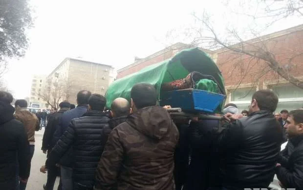 Böyükağa Hacıyev dəfn olundu - FOTOLAR 