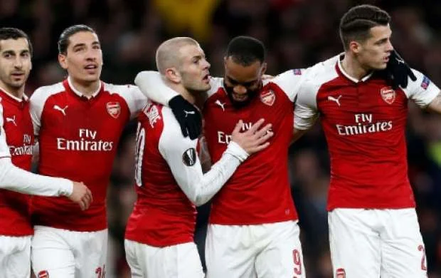 "Arsenal" ilk yarıda coşdu - VİDEO 