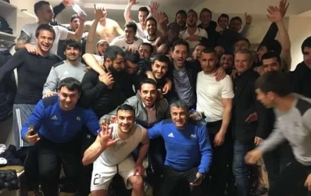 "Qraabağ"ın çempionluq fotosu 