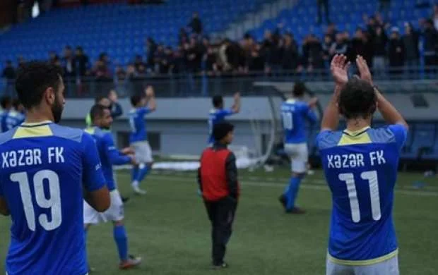 "Xəzər" çempionluğu və Premyer Liqaya vəsiqəni rəsmiləşdirdi 