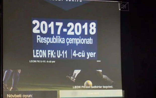 "Leon"un bş məşqçisi: "Milliyə futbolçular yetişdirəcəyik" - FOTOLAR 