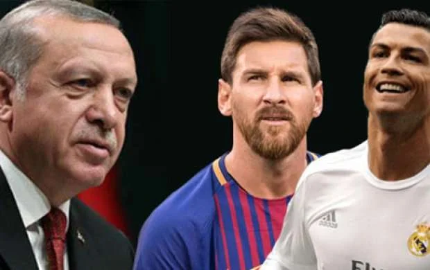 Ərdoğan Messi və Ronaldonu müqayisə etdi: "O, çox fərqlidi" 