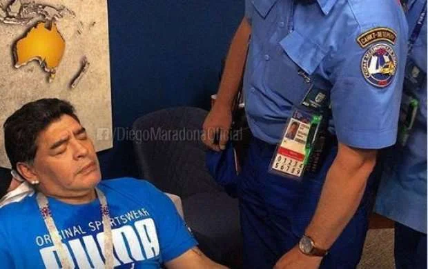Maradona təkzib etdi: "Xəstəxanada deyiləm" - FOTO/VİDEO 