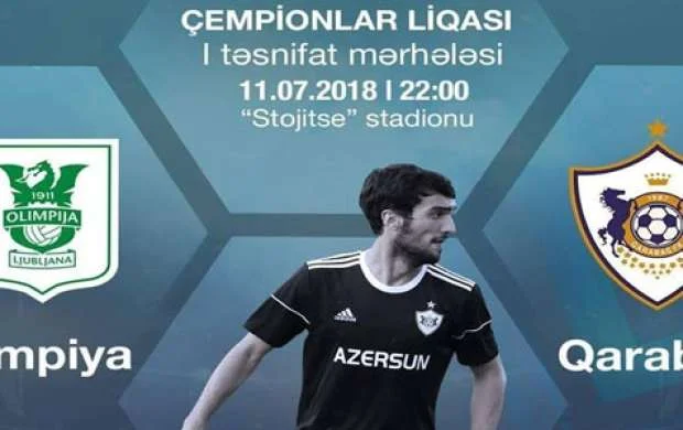 "Olimpiya" - "Qarabağ" oyunu canlı yayımlanacaq 