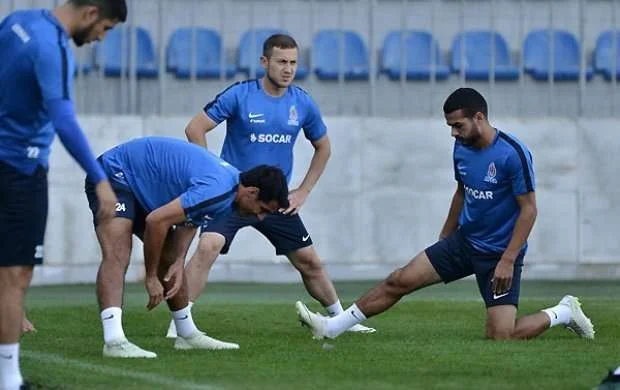 Yığmamız Millətlər Liqasının hazırlıqlarına başladı - FOTOLAR 