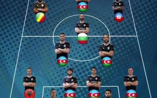 "Qarabağ" 6 milliyə 12 oyunçu göndərib 