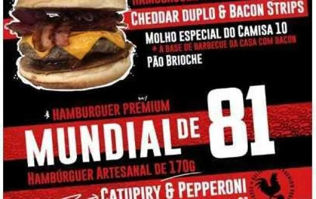 Braziliya futbolunun əfsanəsi hamburger satır - FOTO 
