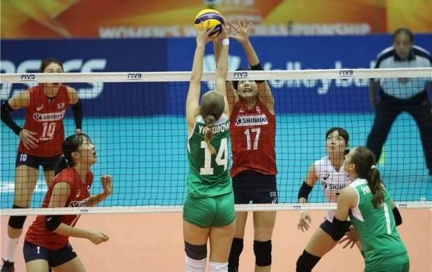 Voleybol millimiz dünya çempionatında ilk qələbəsini qazandı (FOTOLAR) 