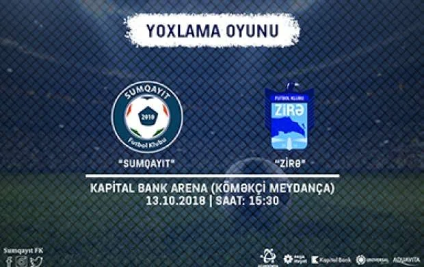 "Sumqayıt" qəsəbə komandasına qarşı 