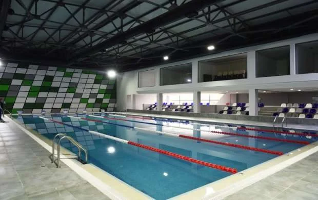 Prezident və xanımı Lənkəran Olimpiya Kompleksinin açılışında - FOTOLAR 