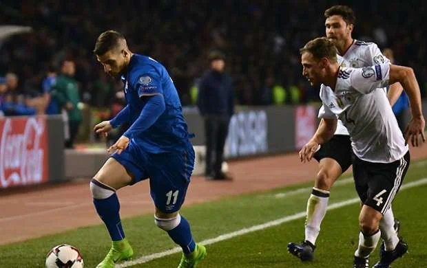 Milli futbolçumuz uduzsa da, komandası liderdi 