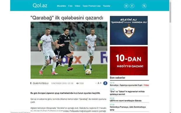 Qol.az saytı 10 yaşında 