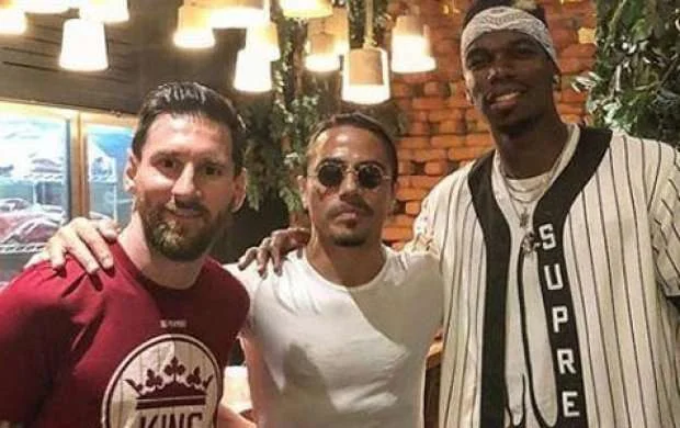 Messi və Poqba Nüsrətin qonağı oldu - VİDEO 