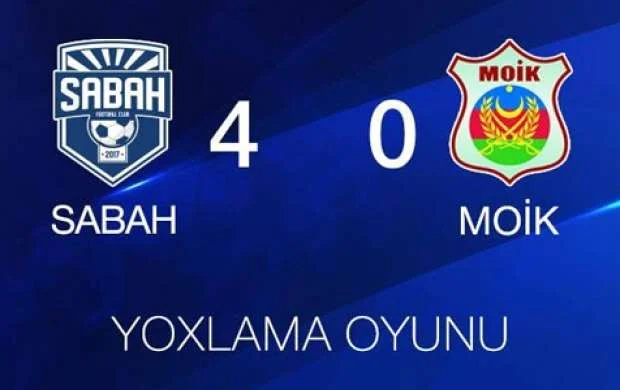 "Sabah"dan 4:0-lıq qələbə 