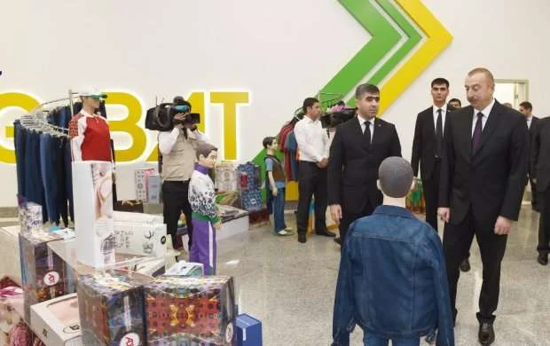 İlham Əliyev Aşqabadda Olimpiya Kompleksi ilə tanış olub - FOTOLAR 
